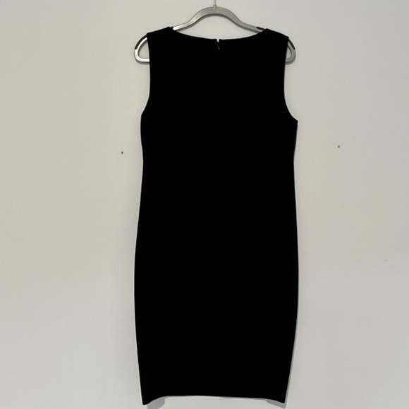 Elie Tahari Doreen Ladder Stitch-Inset Dress - Picture 3 of 5